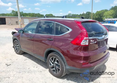 2016 Honda Cr-V Se z USA, uszkodzony, nr VIN 5J6RM3H49GL026250